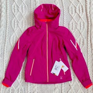 Spyder Women’s Project Ski Jacket, NWT, Pink, Size 2